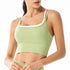 Women's Fitness High Impact Support Stylish Spaghetti Strap Tanks