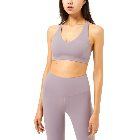 Women's Fitness High Impact Support U Neck Bralette Bra