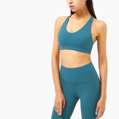 Women's Fitness High Impact Support U Neck Bralette Bra