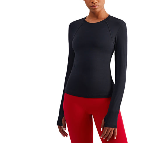 Women's Fitness Naked Feeling Running Sweatshirts Top