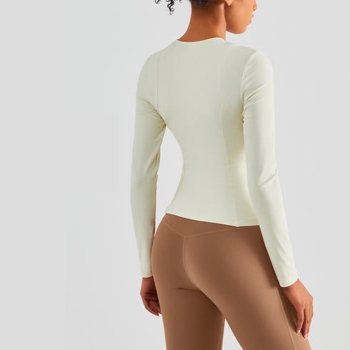 Women's Fitness Naked Feeling Skinny Running Sweatshirts