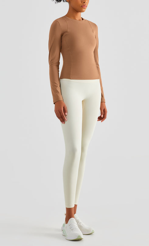 Women's Fitness Naked Feeling Skinny Running Sweatshirts