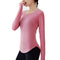 Women's Fitness Round Neck Long Sleeve Sweatshirts