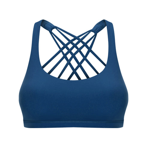 Women's Fitness Running Padded Bra Sports Bra Top