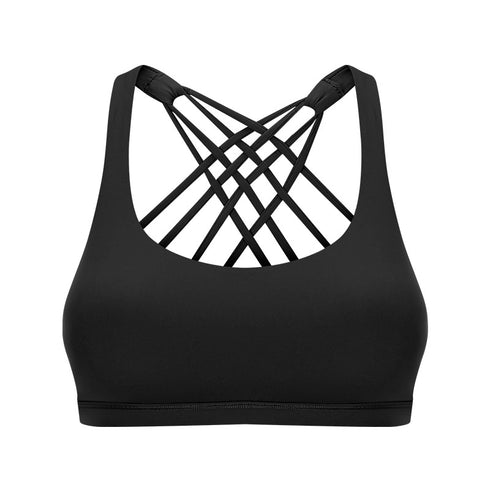 Women's Fitness Running Padded Bra Sports Bra Top
