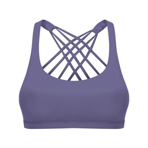 Women's Fitness Running Padded Bra Sports Bra Top