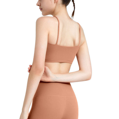 Women's Fitness Running Sports Bras with Bra Pads