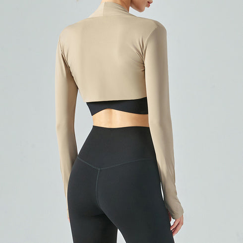 Women's Fitness Running Sunscreen Shirts Yoga Tops