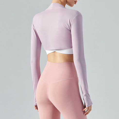 Women's Fitness Running Sunscreen Shirts Yoga Tops