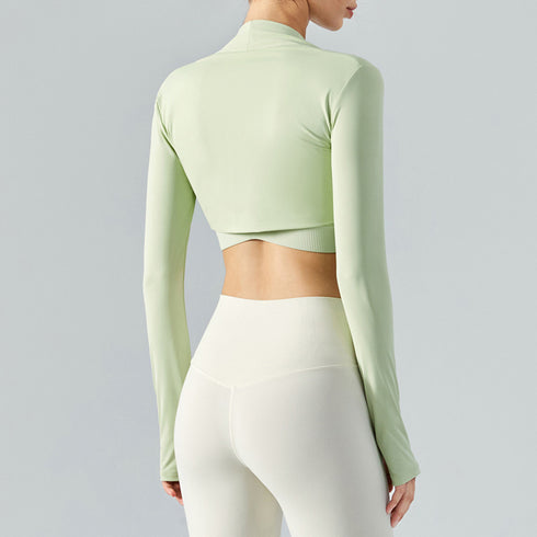 Women's Fitness Running Sunscreen Shirts Yoga Tops