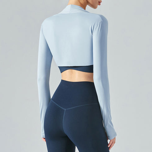 Women's Fitness Running Sunscreen Shirts Yoga Tops