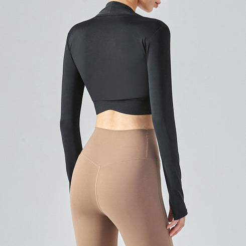 Women's Fitness Running Sunscreen Shirts Yoga Tops