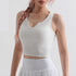 Women's Fitness Running V Neck Skinny Sleeveless Tank