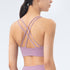 Women's Fitness Running Yoga Sexy Criss Cross Back Bra