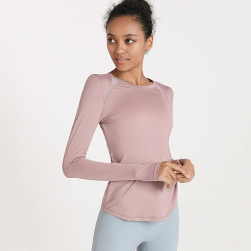 Women's Fitness Shirt Breathable Quick Dry Sweatshirts