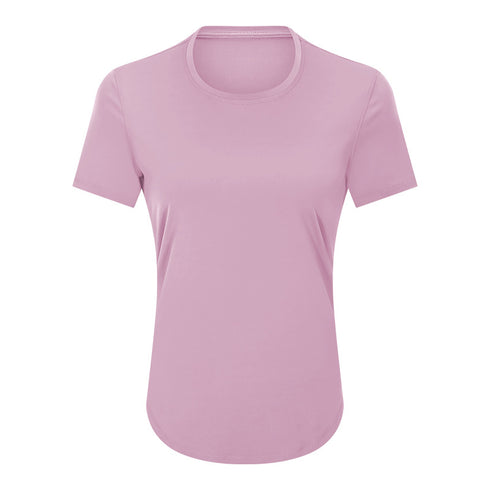 Women's Fitness Short Sleeve Yoga Breathable Loose T-Shirt
