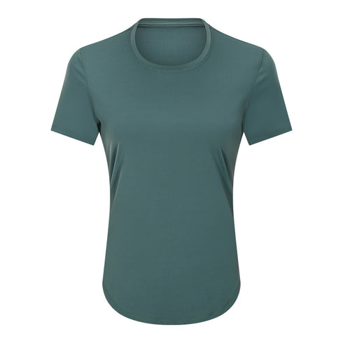 Women's Fitness Short Sleeve Yoga Breathable Loose T-Shirt