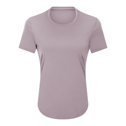 Women's Fitness Short Sleeve Yoga Breathable Loose T-Shirt