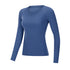 Women's Fitness Skinny Long Sleeve Running Sweatshirts Top