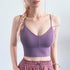 Women's Fitness Spaghetti Strap Breathable Bralette Bra