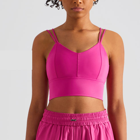 Women's Fitness Spaghetti Strap Breathable Bralette Bra