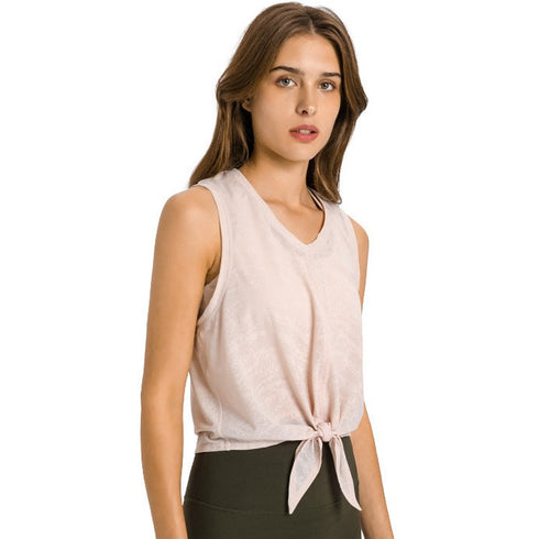 Women's Fitness Sport Sleeveless Loose Breathable T-Shirt