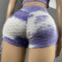 Women's Fitness Sport Tie-dye T-shirt Shorts Yoga Suits