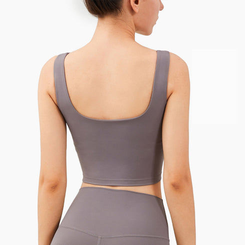 Women's Fitness Sport Yoga Bra with Straps Detachable Bra Pads