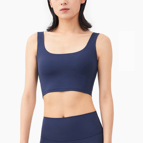 Women's Fitness Sport Yoga Bra with Straps Detachable Bra Pads