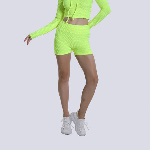 Women's Fitness Sports High Waist Skinny Yoga Shorts