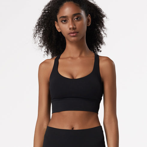 Women's Fitness Yoga High Impact Support Sports Bra