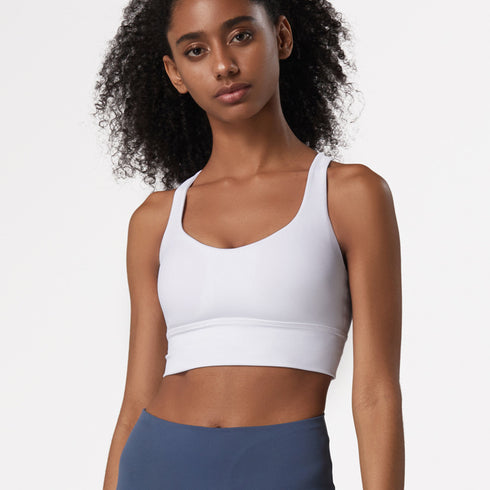 Women's Fitness Yoga High Impact Support Sports Bra