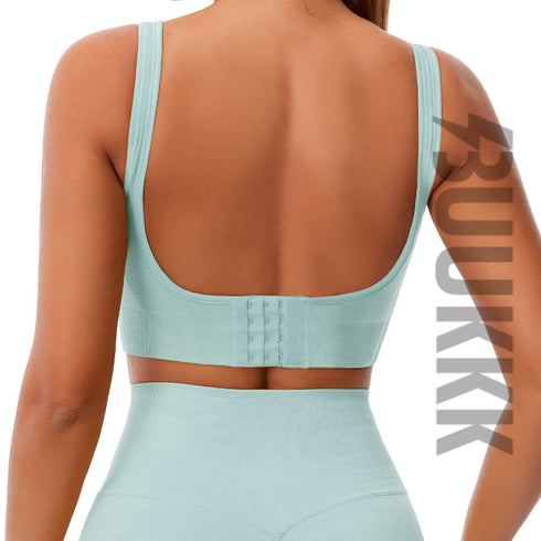 Women's Fitness Yoga Tank U Back Sports Bra