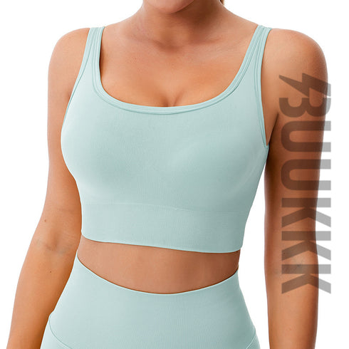 Women's Fitness Yoga Tank U Back Sports Bra