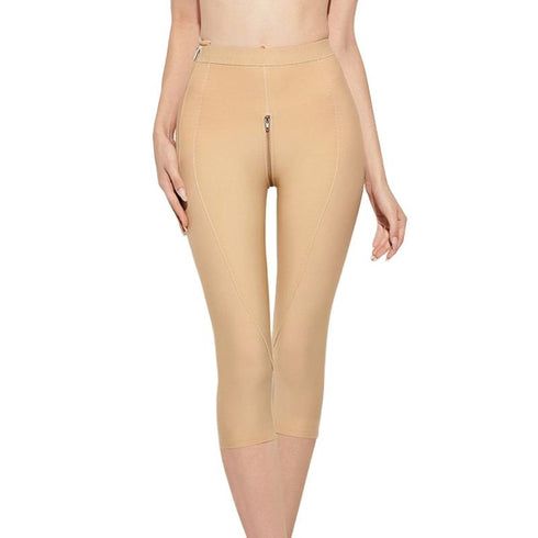 Women's Front Zipper Shapewear Thigh Slimming Compression Garments