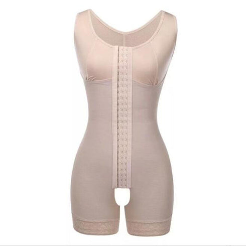 Women's Full Body Shaper 3 Rows Clasp Tummy Tightening Hip Lift