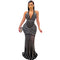 Women's Glitter Bodycon Evening Gown Long Dresses