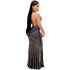 Women's Glitter Bodycon Evening Gown Long Dresses