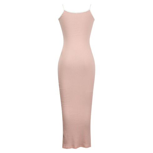 Women's Halter Strap Sexy Buttock Slim Bodycon Dress