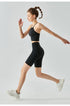 Women's Hi-Waist Cycling Skinny Yoga Shorts