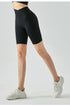 Women's Hi-Waist Cycling Skinny Yoga Shorts