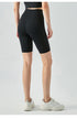 Women's Hi-Waist Cycling Skinny Yoga Shorts