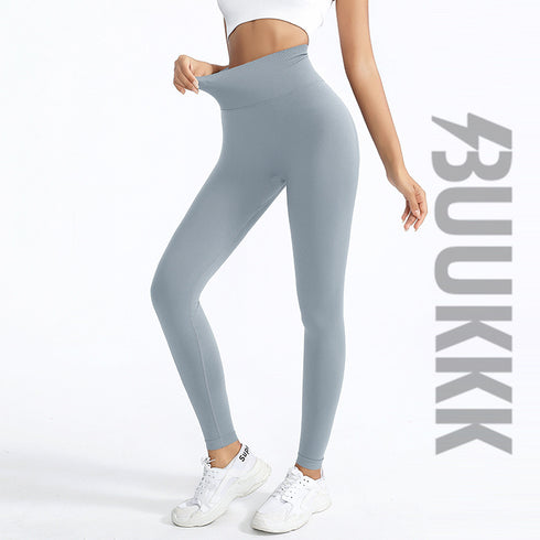 Women's Hi-Waist Hip Lift Skinny Naked Feeling Fitness Pants