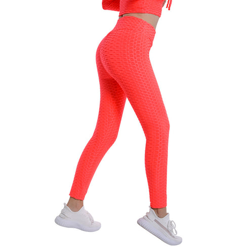 Women's Hi-Waist Lift Hips Breathable Skinny Yoga Pants