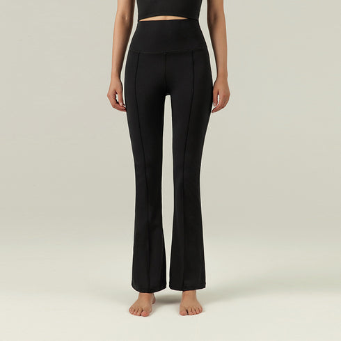 Women's Hi-Waist Lift Hips Yoga Bell-bottoms Pants