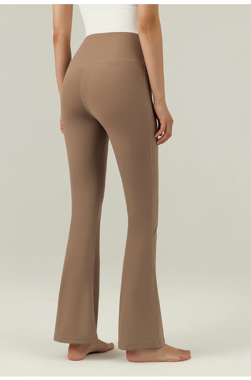 Women's Hi-Waist Lift Hips Yoga Bell-bottoms Pants