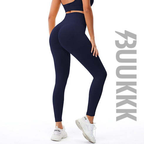 Women's Hi-Waist Naked Feeling Running Yoga Leggings