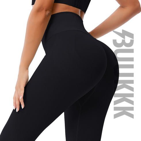 Women's Hi-Waist Naked Feeling Running Yoga Leggings