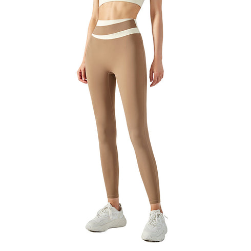 Women's Hi-Waist Naked Feeling Yoga Skinny Pants