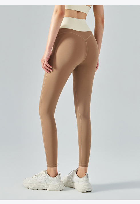 Women's Hi-Waist Naked Feeling Yoga Skinny Pants